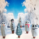 Snowman Figurine Weatherproof Indoor Outdoor
