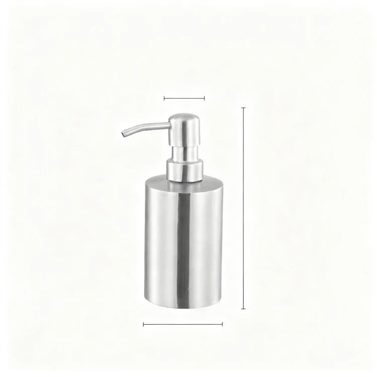 Soap Dispenser 304 Stainless Steel Pressure Pump Rust-Resistant