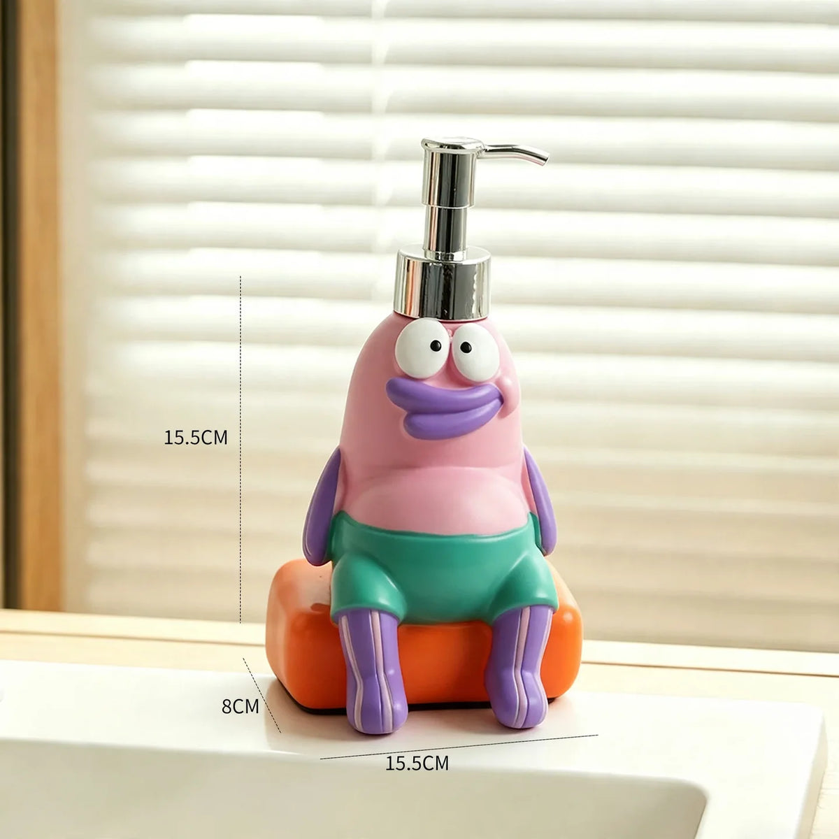Soap Dispenser Fish-Shaped Refillable 300ml Pump