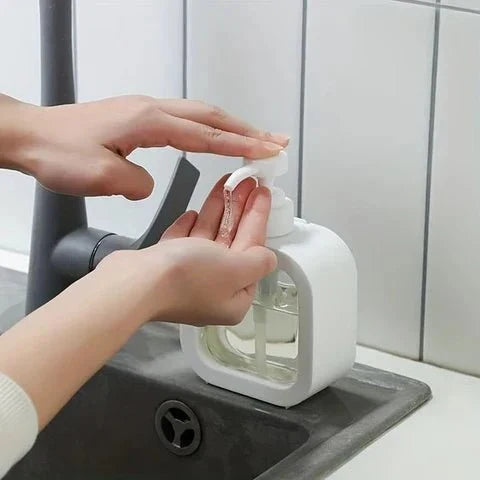 Soap Dispenser Minimalist Design Easy-Refill Opening