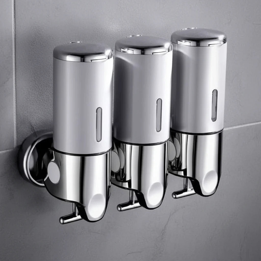 Soap Dispenser Wall-Mounted Stainless Steel 500 ml Capacity