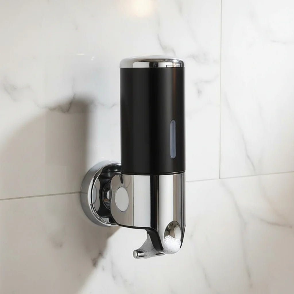 Soap Dispenser Wall-Mounted Stainless Steel 500 ml Capacity