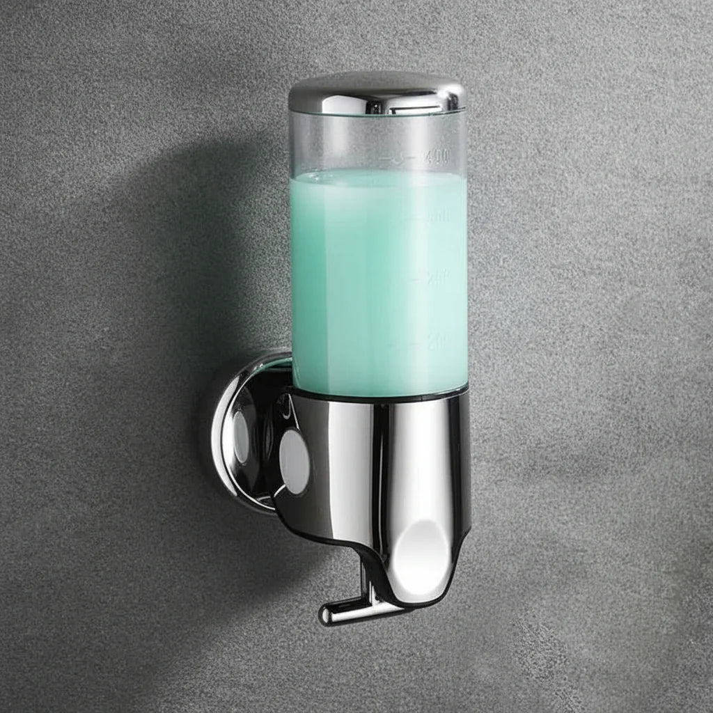 Soap Dispenser Wall-Mounted Stainless Steel 500 ml Capacity