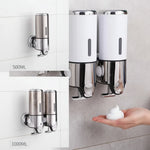 Soap Dispenser Wall-Mounted Stainless Steel 500 ml Capacity