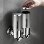 Soap Dispenser Wall-Mounted Stainless Steel 500 ml Capacity