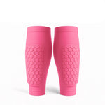 Soccer Shin Guards Honeycomb Cushioning & Compression Sleeve