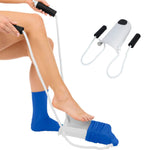 Sock Aid Sponge Grip Lining Long Straps