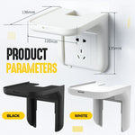 Socket Shelf No-Drill Built-In Cable Management