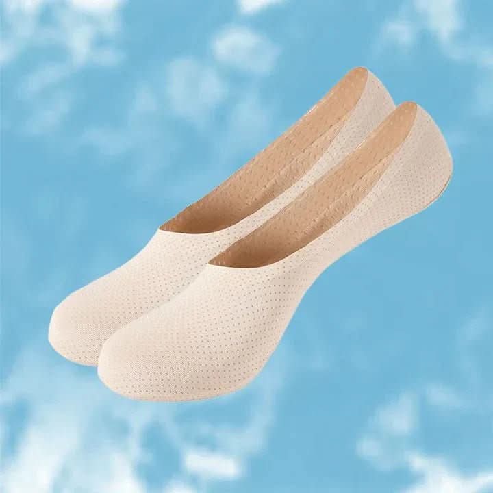 Socks Ice Silk Cotton Blend Moisture-Wicking 3-Pair Set