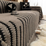 Sofa Cover Blanket Plush Tufted Microfiber Machine Washable
