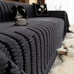 Sofa Cover Blanket Plush Tufted Microfiber Machine Washable