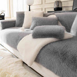Sofa Cover Faux Fur Non-Slip Machine Washable
