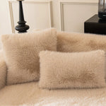 Sofa Cover Faux Fur Non-Slip Machine Washable