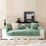 Sofa Cover Faux Fur Non-Slip Machine Washable
