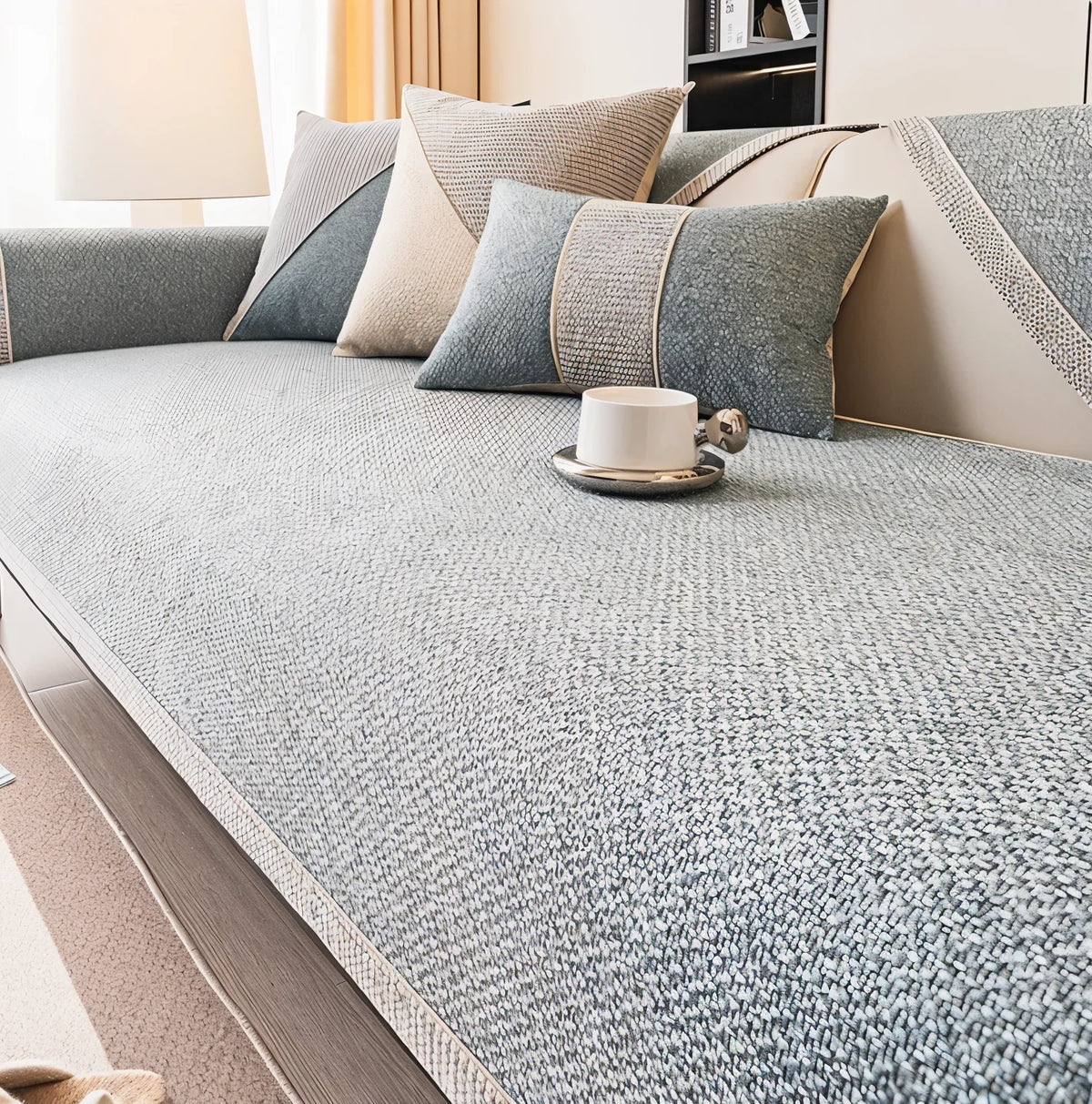 Sofa Cover Non-Slip Machine-Washable Fits Most Sofas