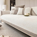 Sofa Cover Non-Slip Machine Washable Linen Texture
