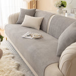 Sofa Cover Plush Fabric Non-Slip Machine Washable