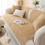 Sofa Cover Plush Fabric Non-Slip Machine Washable