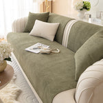Sofa Cover Plush Fabric Non-Slip Machine Washable