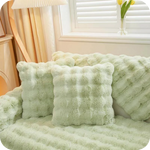 Sofa Cover Plush Non-Slip Scratch-Resistant Pet Protection