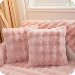 Sofa Cover Plush Non-Slip Scratch-Resistant Pet Protection