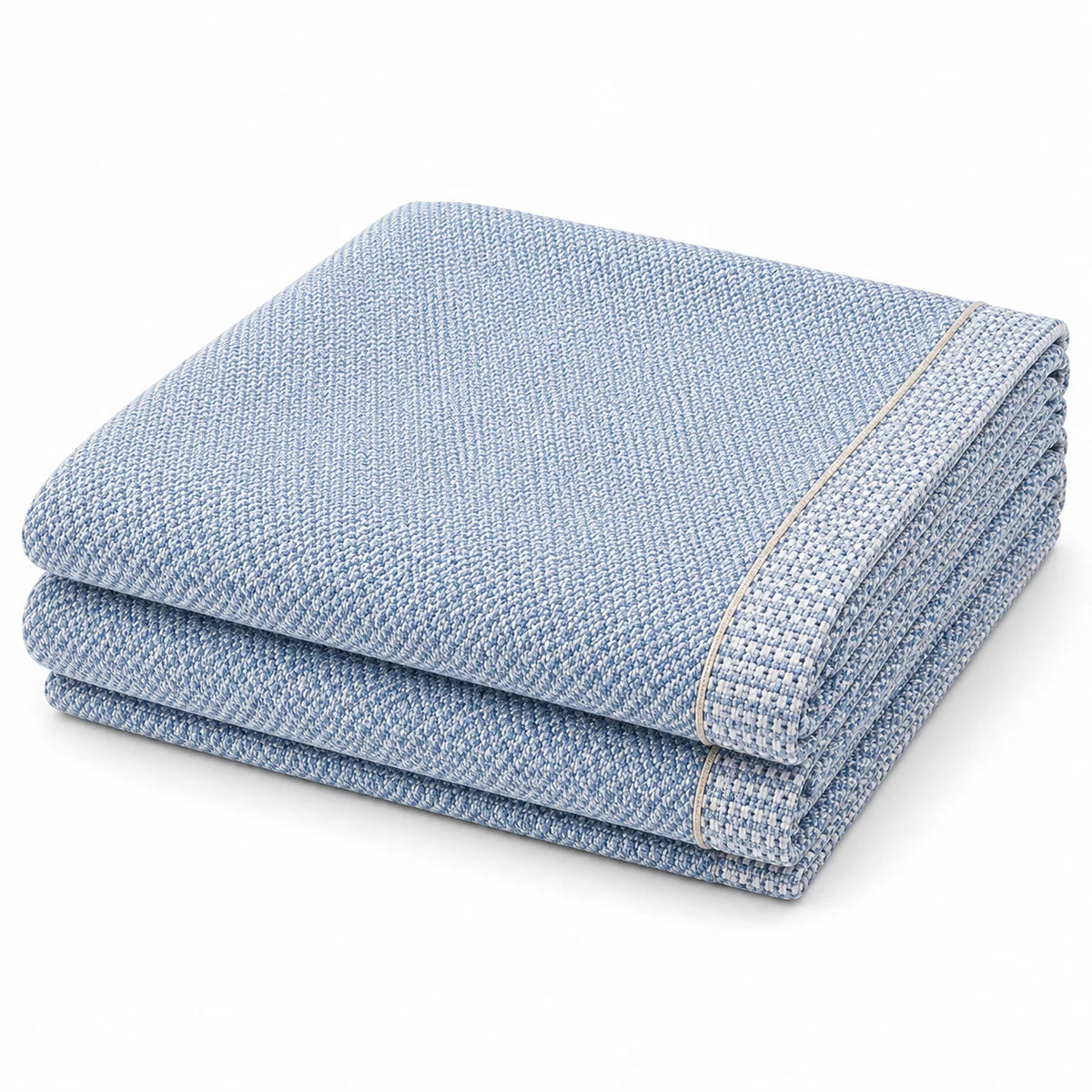 Sofa Cover Quilted Cotton-Linen Blend Non-Slip Backing