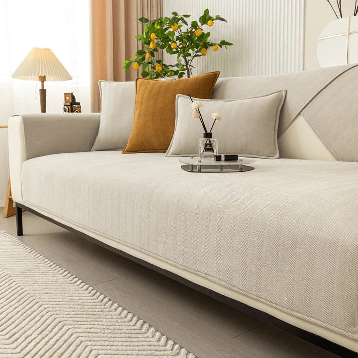 Sofa Cover Stretch Fit Non-Slip Polyester