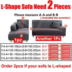Sofa Cover Stretch Velvet Non-Slip Machine Washable