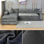 Sofa Cover Stretch Velvet Non-Slip Machine Washable