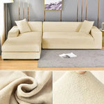 Sofa Cover Stretch Velvet Non-Slip Machine Washable