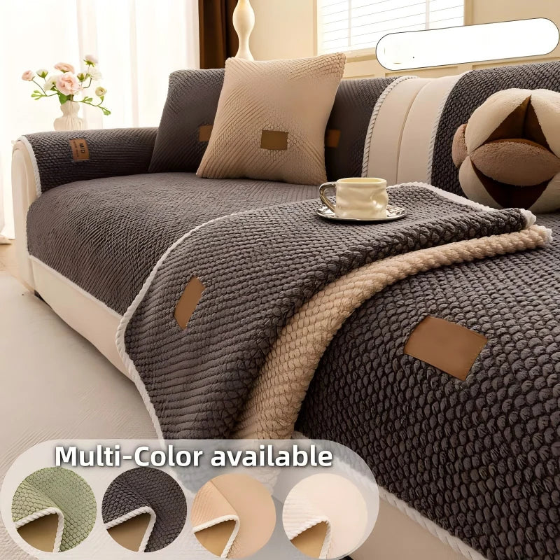 Sofa Cover Thick Fabric Non-Slip Machine Washable