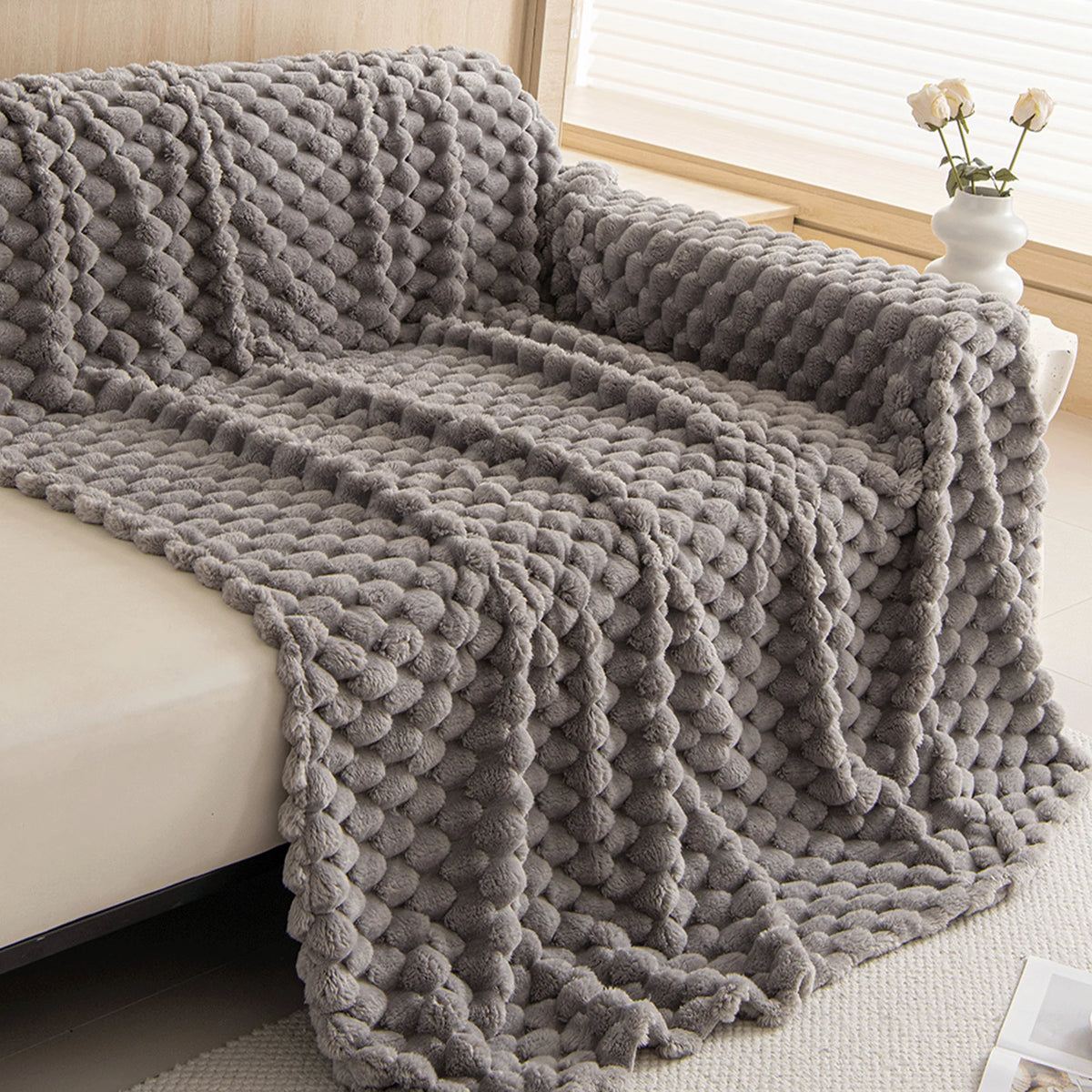 Sofa Cover Woven Washable Pet & Scratch Protection