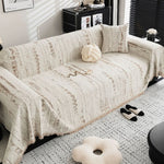 Sofa Protector Chenille Machine Washable Stain & Pet Hair Protection
