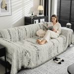 Sofa Protector Chenille Machine Washable Stain & Pet Hair Protection