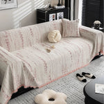 Sofa Protector Chenille Machine Washable Stain & Pet Hair Protection