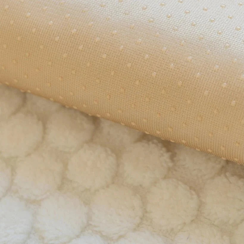 Sofa Throw Thick Tufted Fleece Non-Slip Warmth