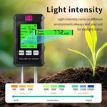 Soil & Environment Tester 6-In-1 Dual Metal Probes