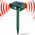 Solar Animal Repellent Motion-Activated Ultrasonic Weatherproof