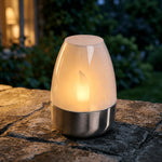 Solar Candle Light Flickering Waterproof Auto-On