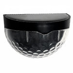 Solar Fence Light Solar-Powered Dusk-to-Dawn Weather-Resistant