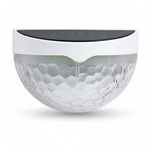 Solar Fence Light Solar-Powered Dusk-to-Dawn Weather-Resistant