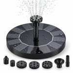Solar Fountain Pump Floating Solar-Powered With Interchangeable Heads