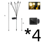 Solar Garden Light Adjustable LED Spheres Waterproof