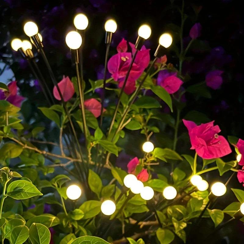 Solar Garden Light Adjustable LED Spheres Waterproof