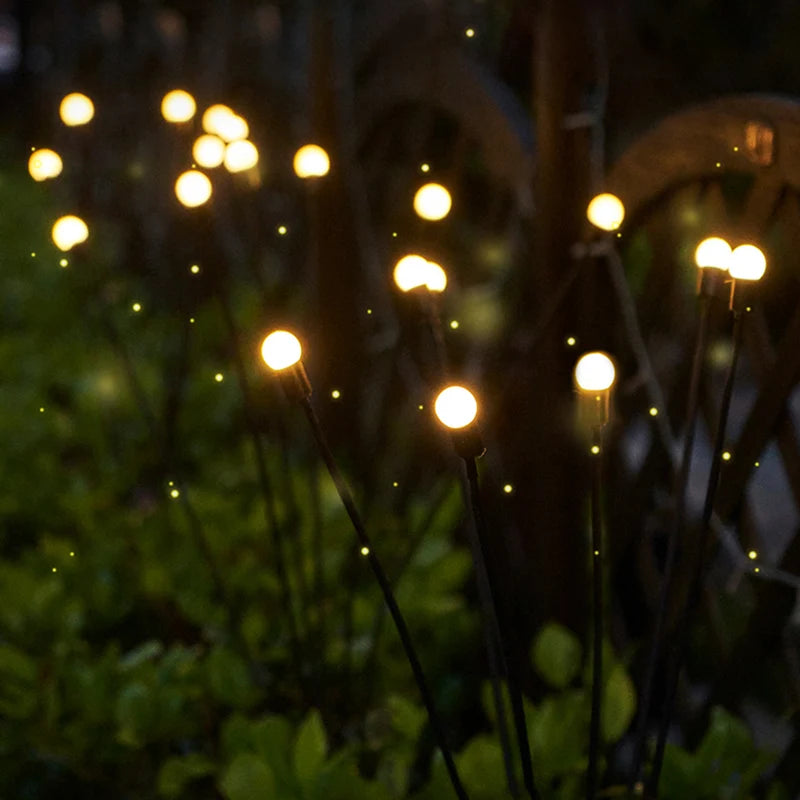 Solar Garden Light Adjustable LED Spheres Waterproof