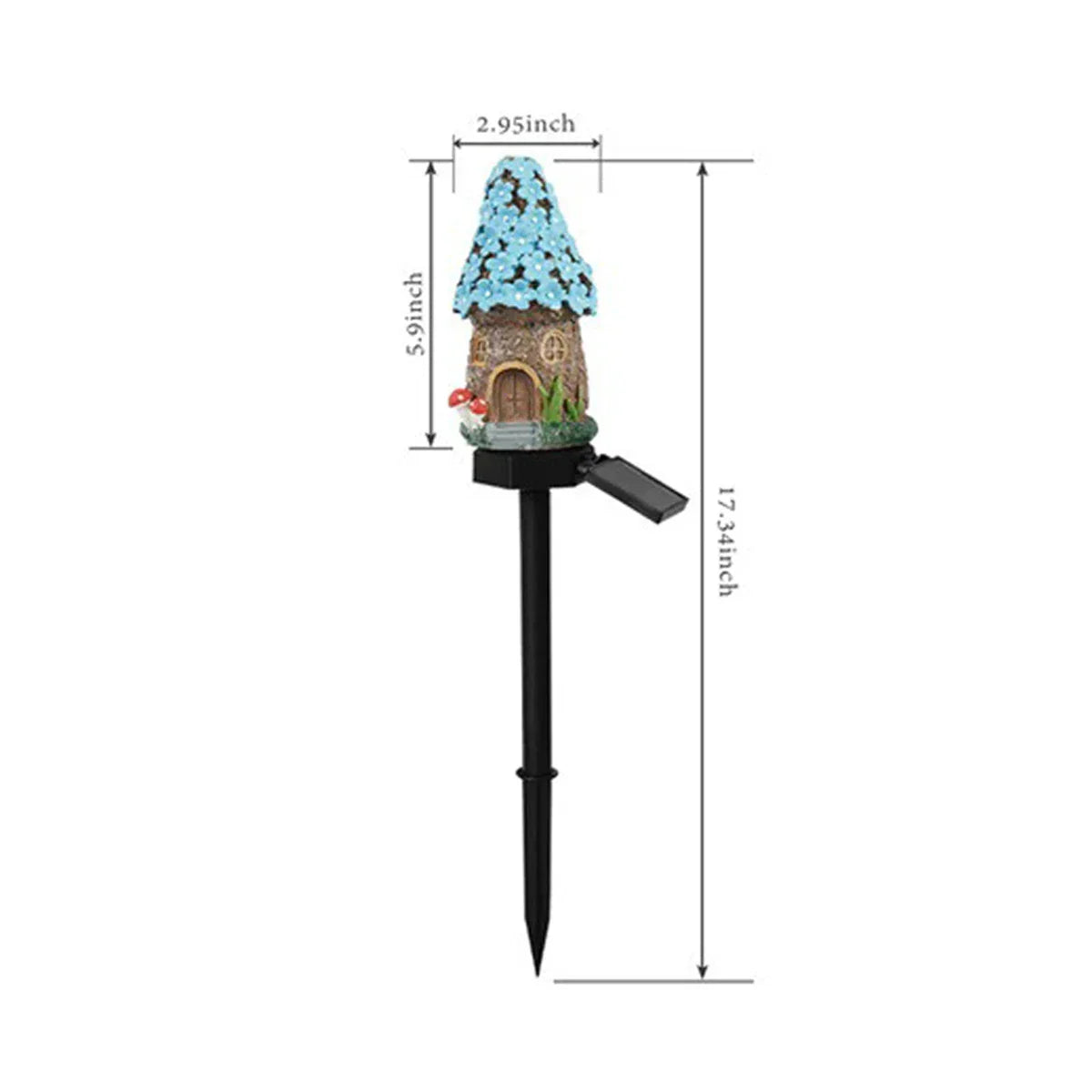 Solar Garden Light Waterproof & Automatic Warm LED