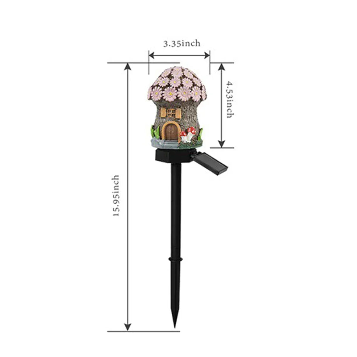 Solar Garden Light Waterproof & Automatic Warm LED