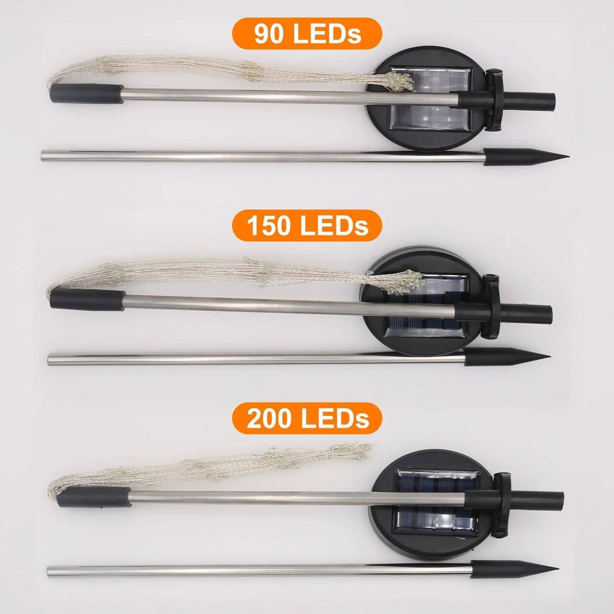 Solar Garden Lights Firework LED Multicolor IP65 Waterproof