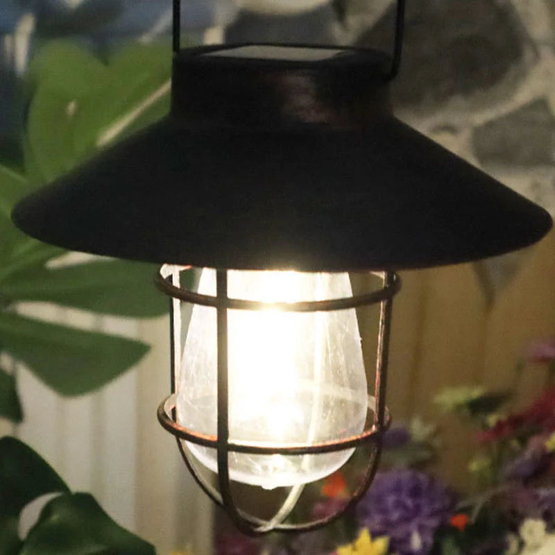 Solar Garden Path Light Waterproof Warm LED