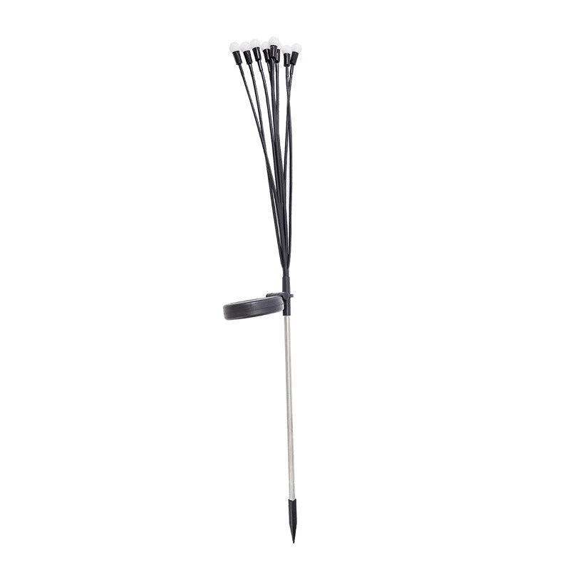 Solar Garden Stake Lights Flexible Dandelion Design Dusk-To-Dawn